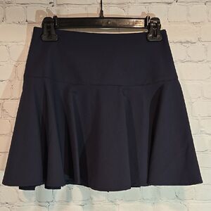 Cecil McBee navy blue mini skort size M NWT